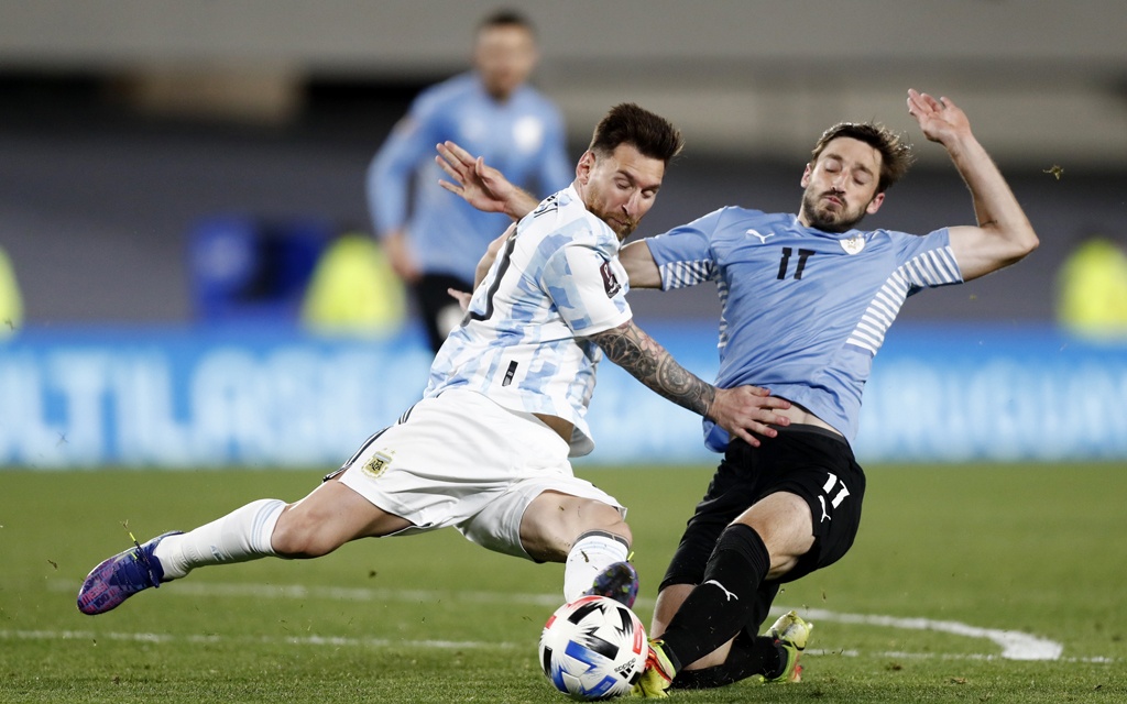 Messi Scores Unusual Goal As Argentina Beat Uruguay 3 0