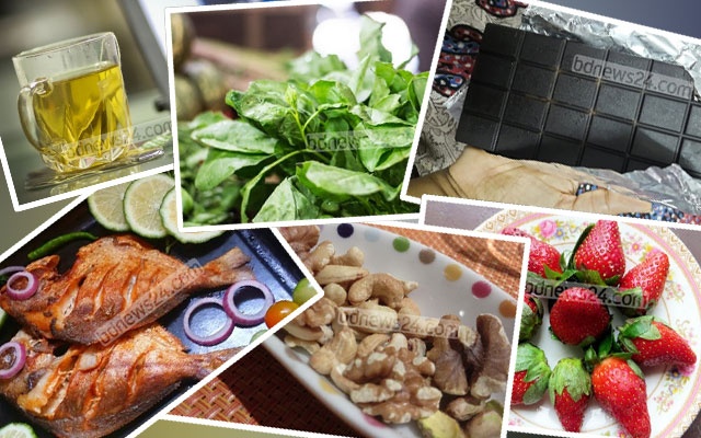 মস্তিষ্কের স্বাস্থ্য ভালো রাখার খাবার মস্তিষ্কের স্বাস্থ্য ভালো রাখার খাবার