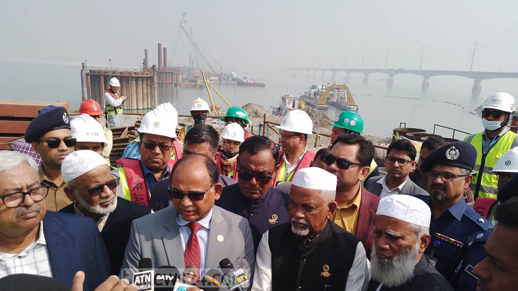 ২০২৪ সালেই বঙ্গবন্ধু শেখ মুজিব রেল সেতু নির্মাণ শেষ হবে: মন্ত্রী