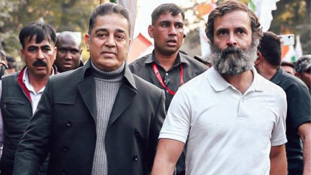 মহাত্মা গান্ধীর সঙ্গে রাহুলের তুলনা করলেন কমল হাসান