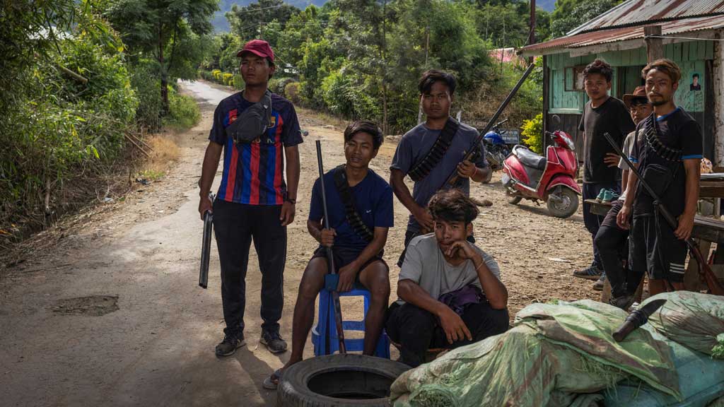 মণিপুরে বাবা-ছেলেসহ ৪ জনকে হত্যা