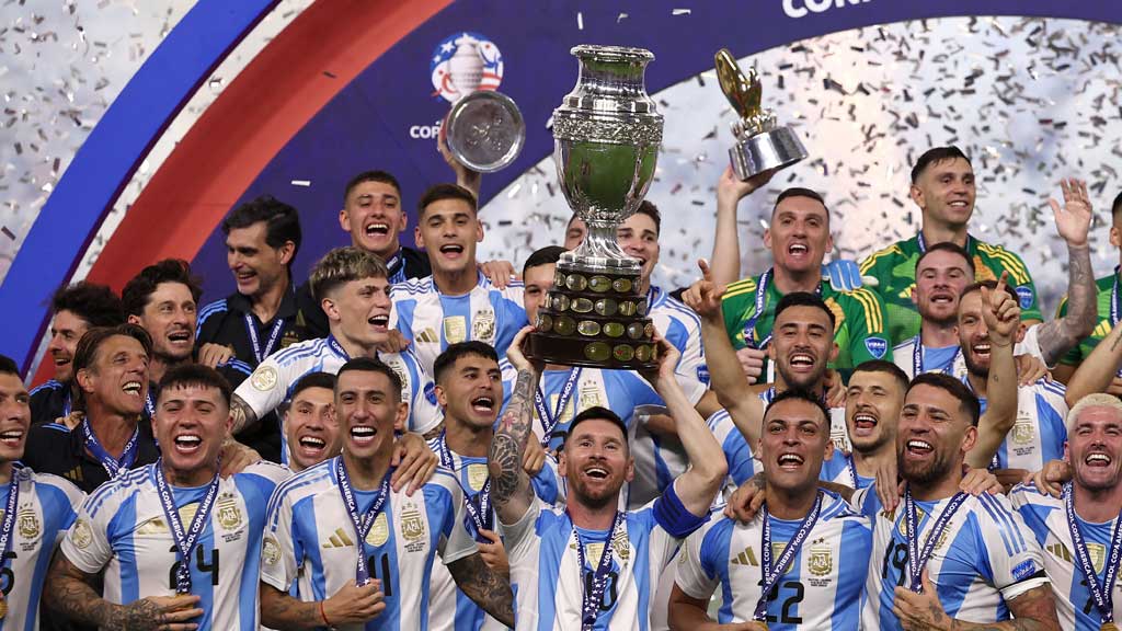 Argentina crowned Copa America champions for record 16th time