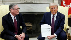 Trump overturning world order in first 100 days