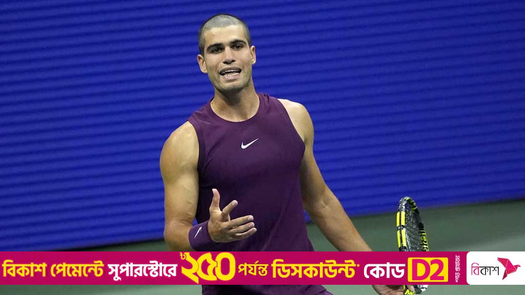 Buzz cut, bright start as Alcaraz charges into US Open second round