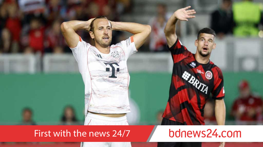 Kane's perfect Bayern penalty record ends but striker scores last gasp winner
