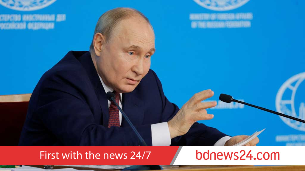 Putin demands Donbas from Ukraine, no NATO, no Western troops