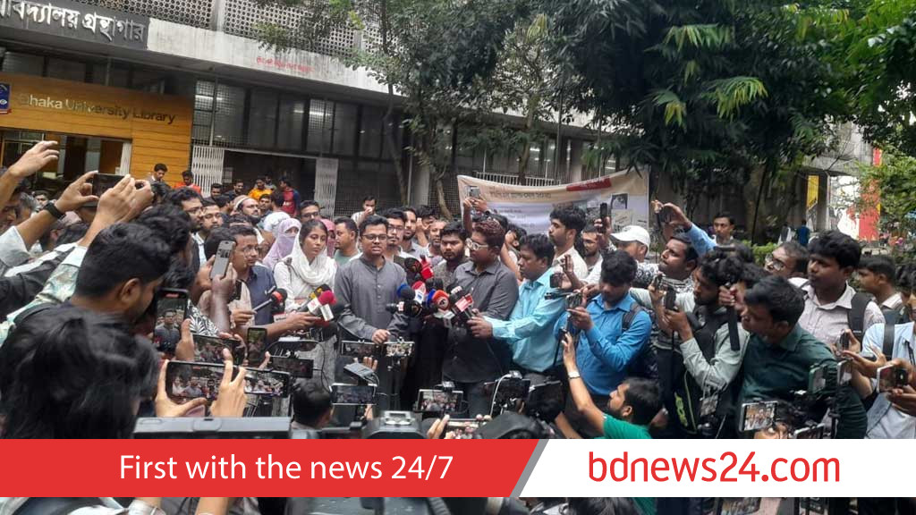 Shibir-backed panel accuses DU authorities of ‘favouritism’ in student elections