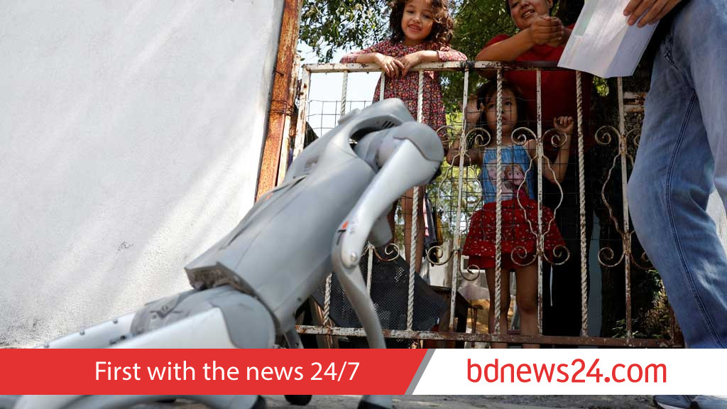 Mexico robot dog teaches kindness