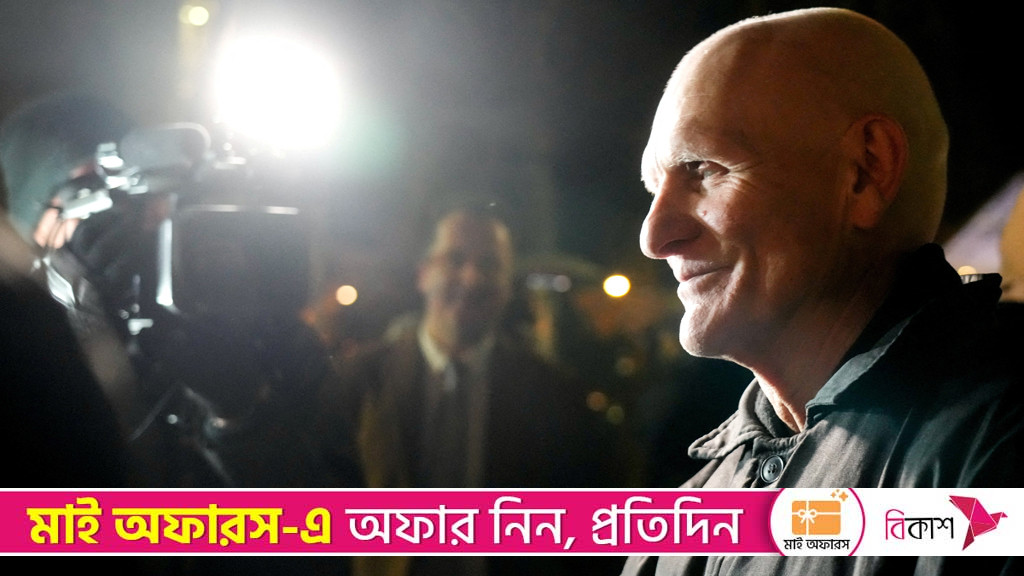 Ales Bialiatski is freed from prison in Belarus