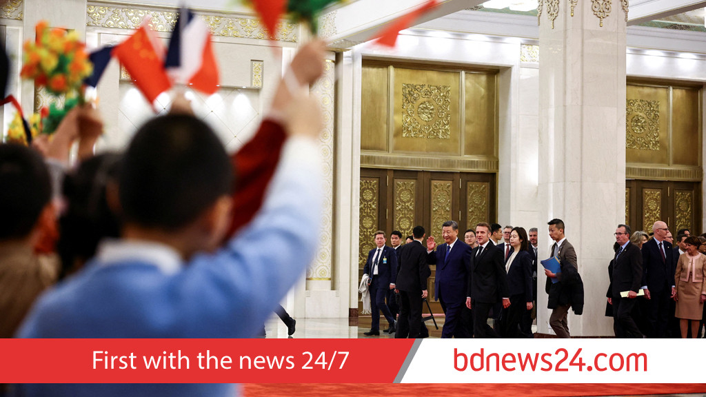 Macron urges Xi to step up efforts on Ukraine