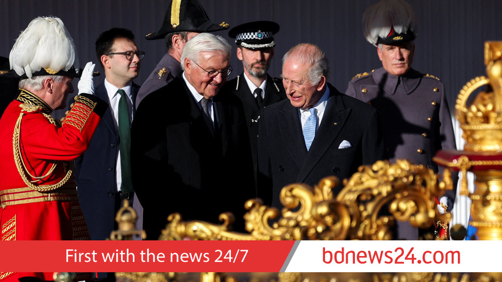 King Charles welcomes German president to UK