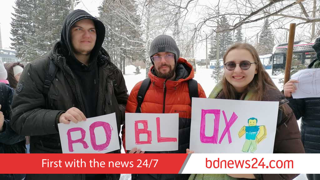 Russian ban on Roblox sparks protest