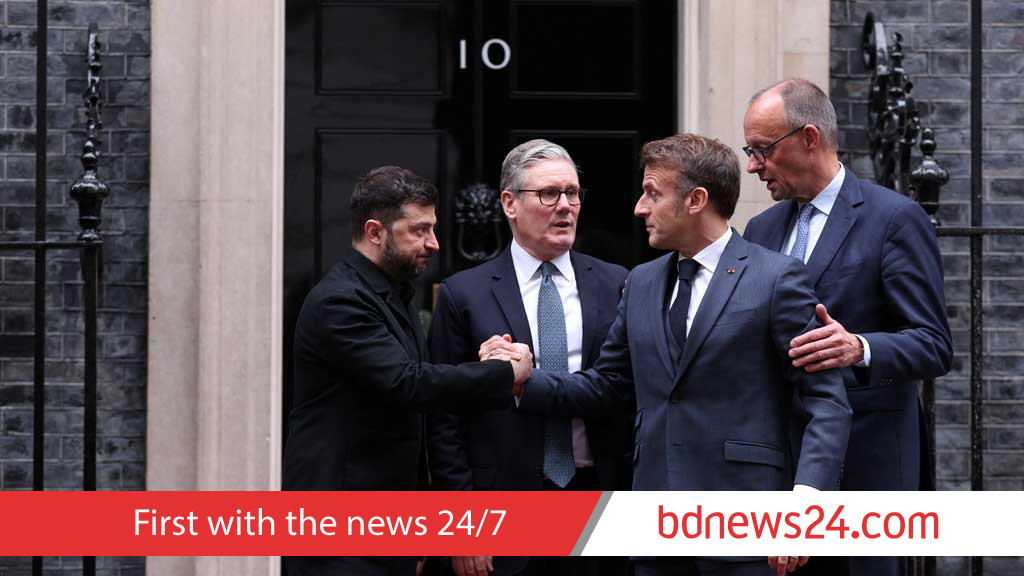 Zelensky, European leaders hold talks in London