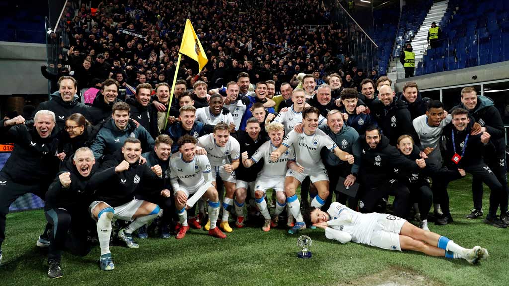 Brugge stun Atalanta 3-1 to reach UCL last 16