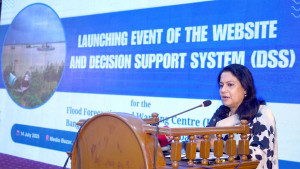 Short warning from ‘upstream countries’ leaves Bangladesh unprepared for floods, says Rizwana