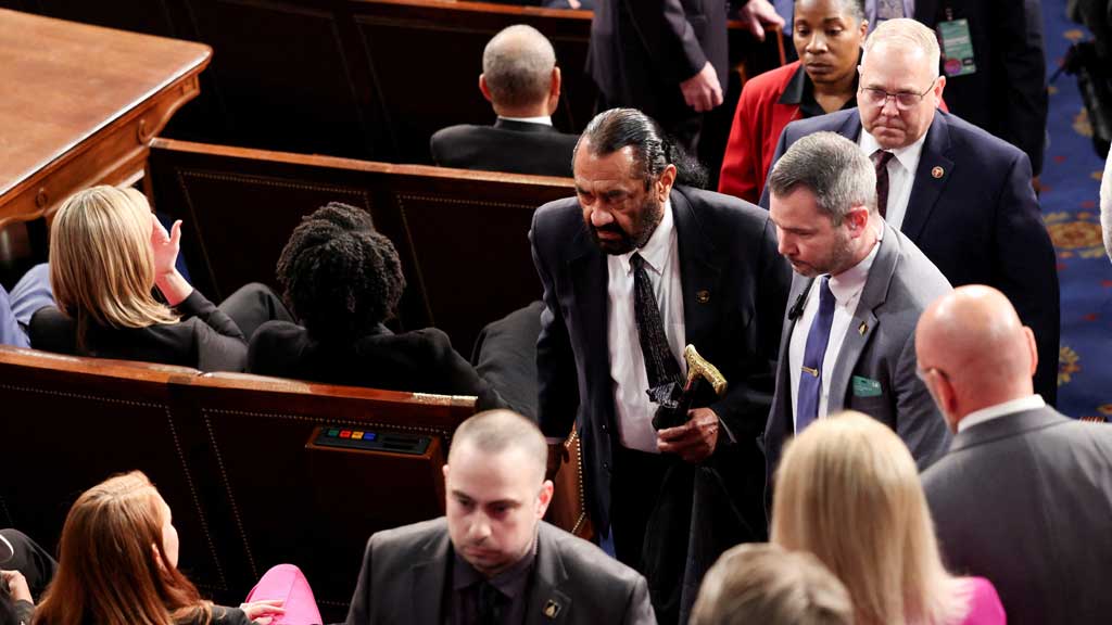 US House starts reprimand of Democrat Al Green