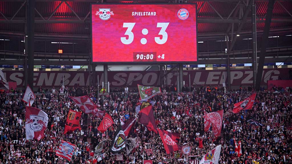 Bayern denied title by Leipzig's last-gasp equaliser