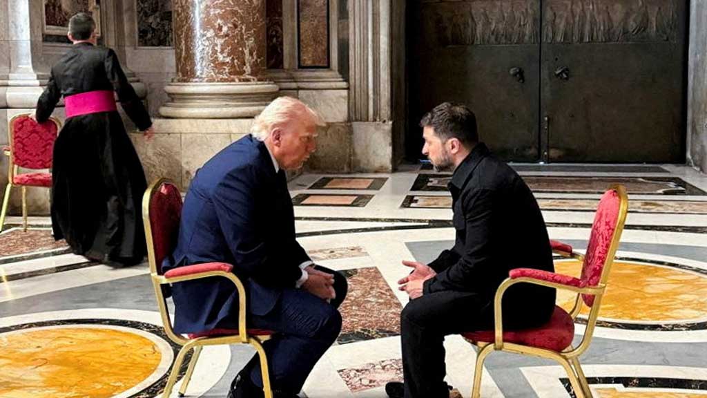 Discussed air defence, sanctions with Trump: Zelensky