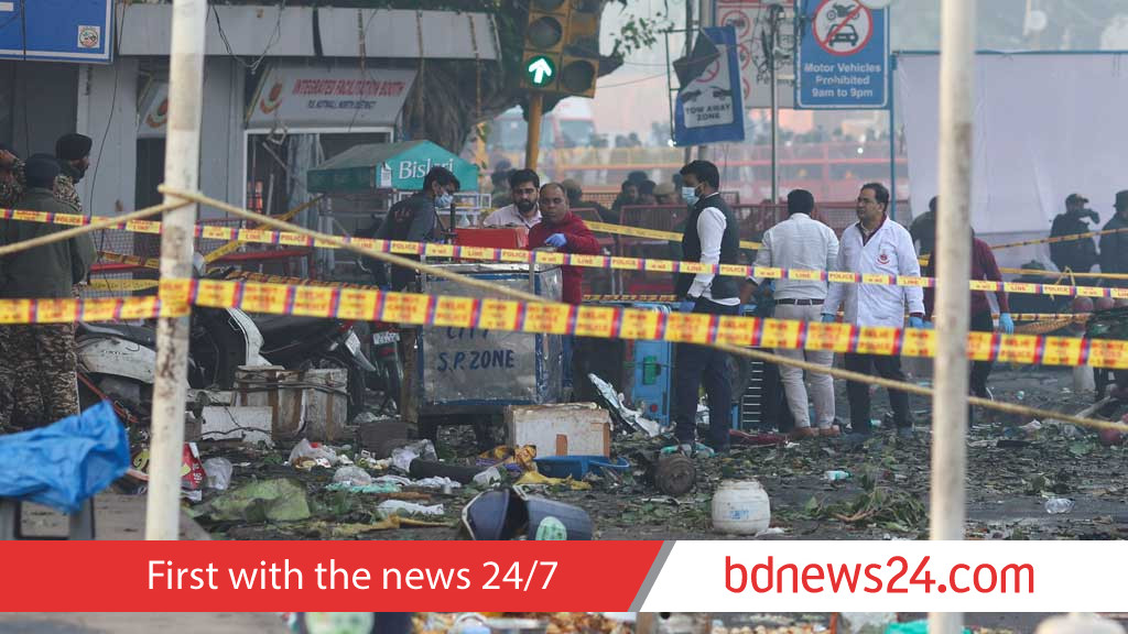 India's Modi vows not to spare those behind Delhi car blast