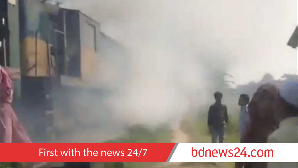 Train engine fire snaps Mymensingh-Netrokona rail link