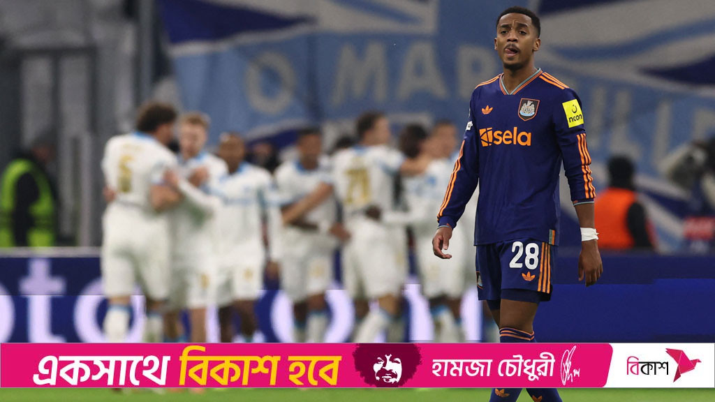 Marseille ends Newcastle’s winning run