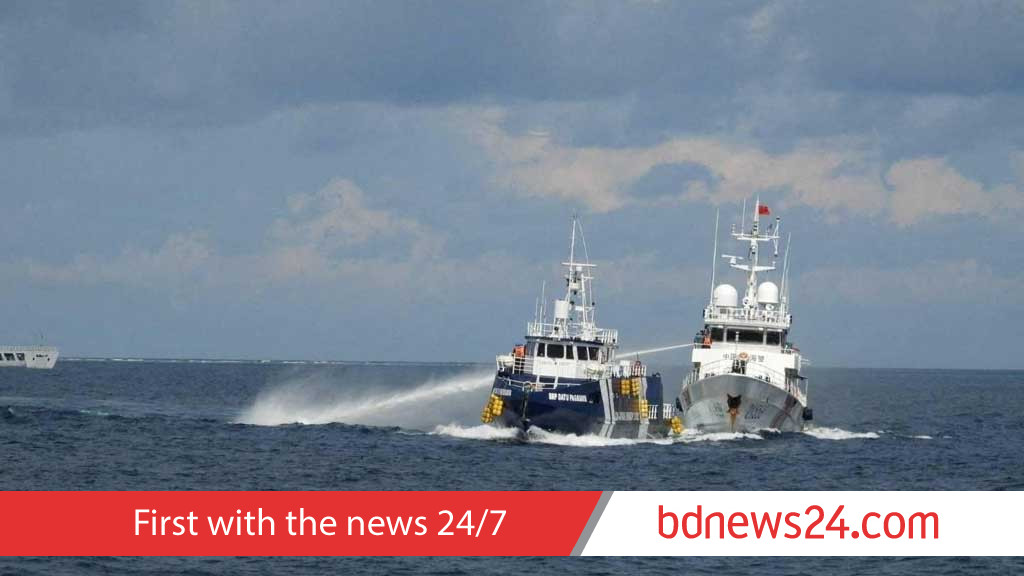Philippines, China trade accusations over South China Sea vessel clash