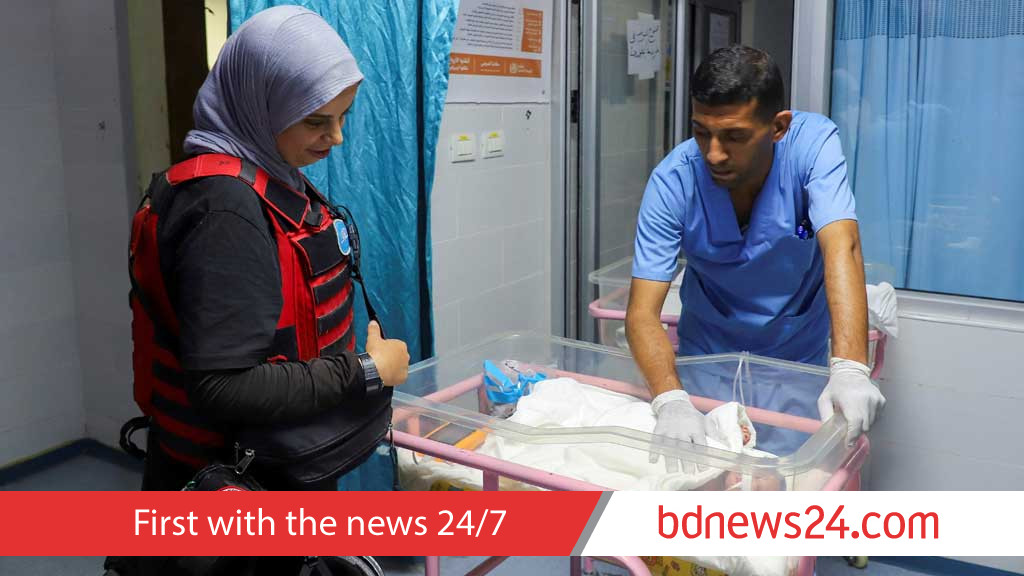 Gaza babies forced to share oxygen masks as Israel blocks equipment, UNICEF says