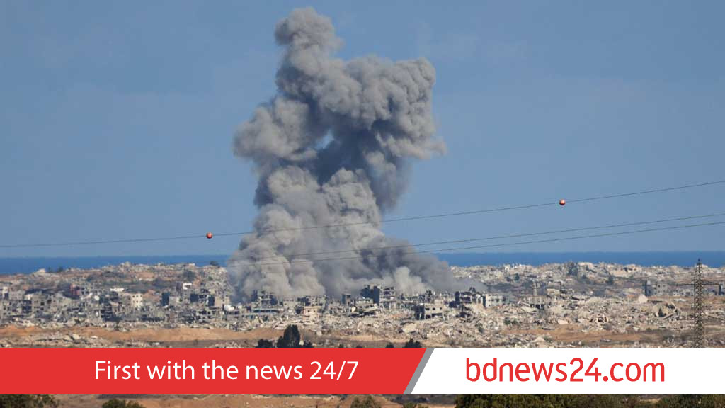 Israeli forces shell Gaza on war anniversary, Hamas and Israel discuss Trump plan