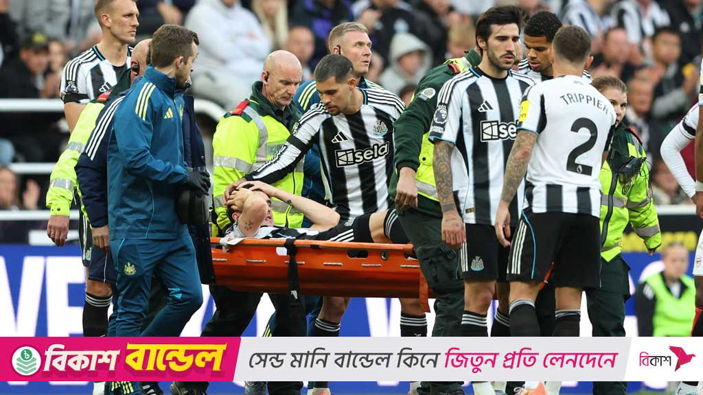 Newcastle's Livramento ruled out for eight weeks, says Howe