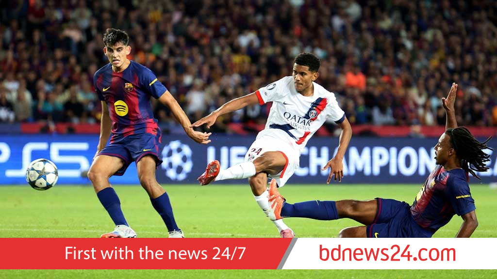 Depleted PSG battle back to earn gritty 2-1 win at Barcelona