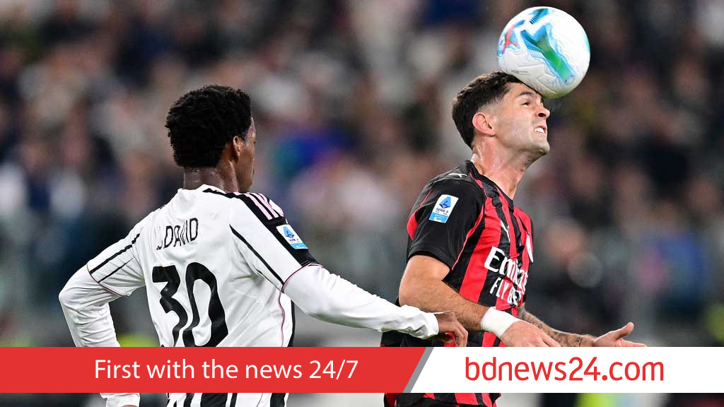 Pulisic penalty miss denies Milan top spot after 0-0 draw at Juventus