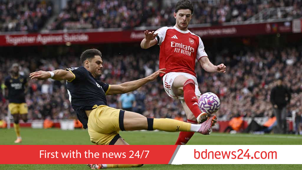 Rice on target as Arsenal beat West Ham in Arteta's 300th game