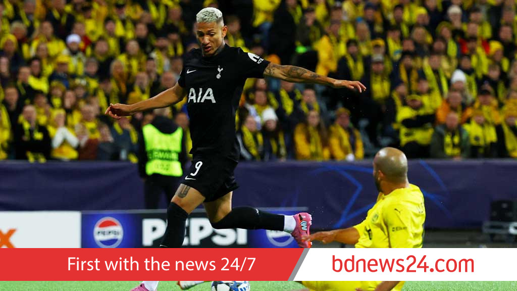 Spurs scrape 2-2 Champions League draw thanks to Bodo/Glimt own goal