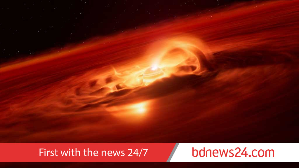 Astronomers spot young rogue planet gobbling up its surroundings