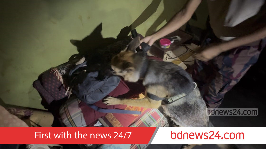 With help of dog squad, BGB arrest Rohingya couple with drugs in Teknaf