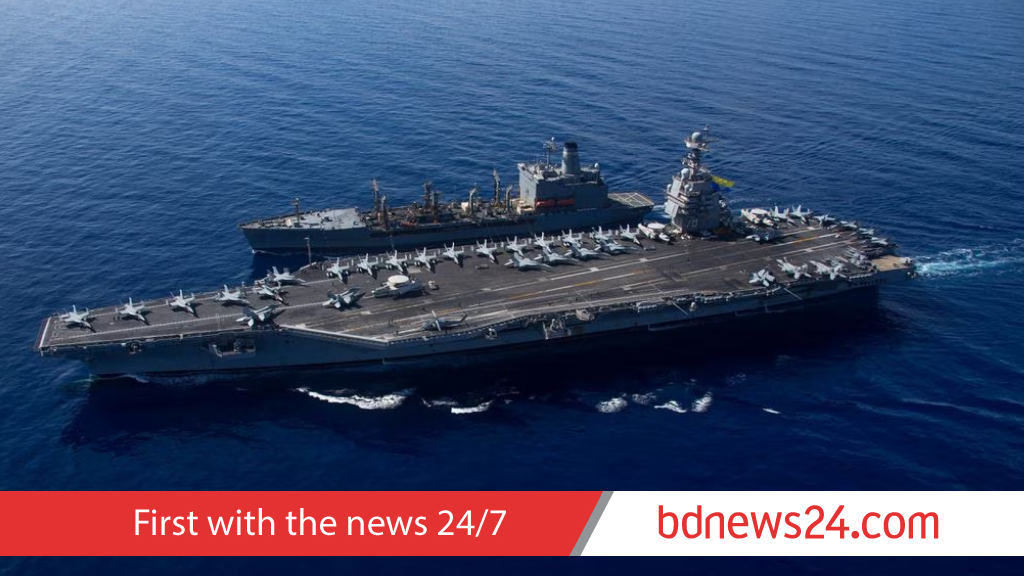 US deploys aircraft carrier to South America amid Venezuela tensions