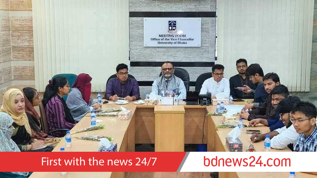 DUCSU leaders vow to uphold students' mandate, July martyrs’ aspirations at first meeting