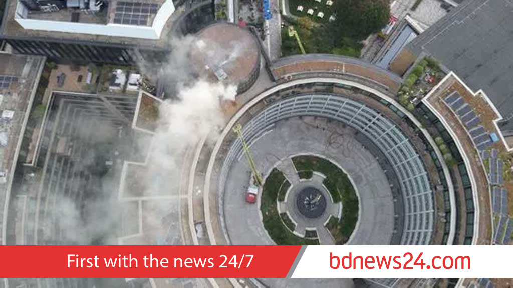 Fire breaks out at former BBC headquarters in west London, broadcaster reports