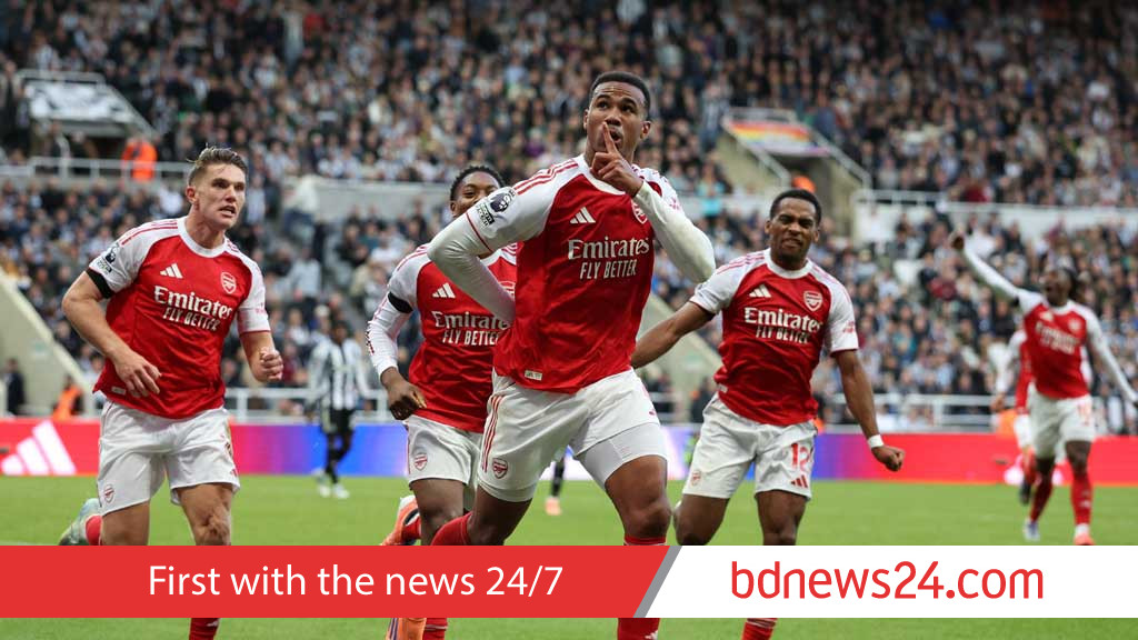 Gabriel earns late 2-1 win for Arsenal at Newcastle