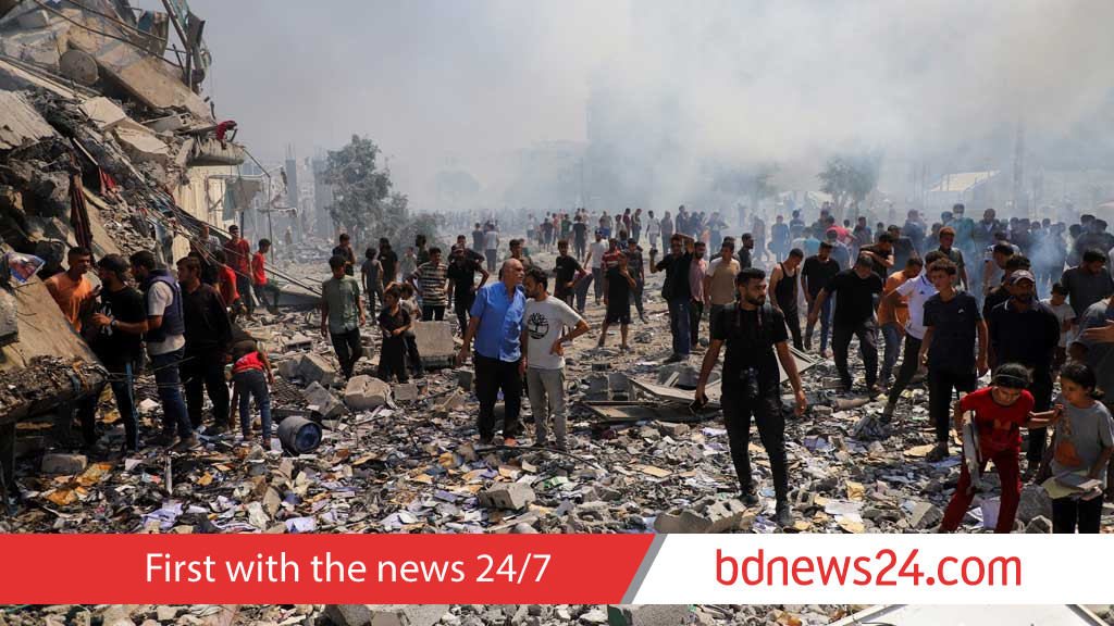 Two Gaza hospitals forced to stop operations as Israeli offensive escalates, health ministry says