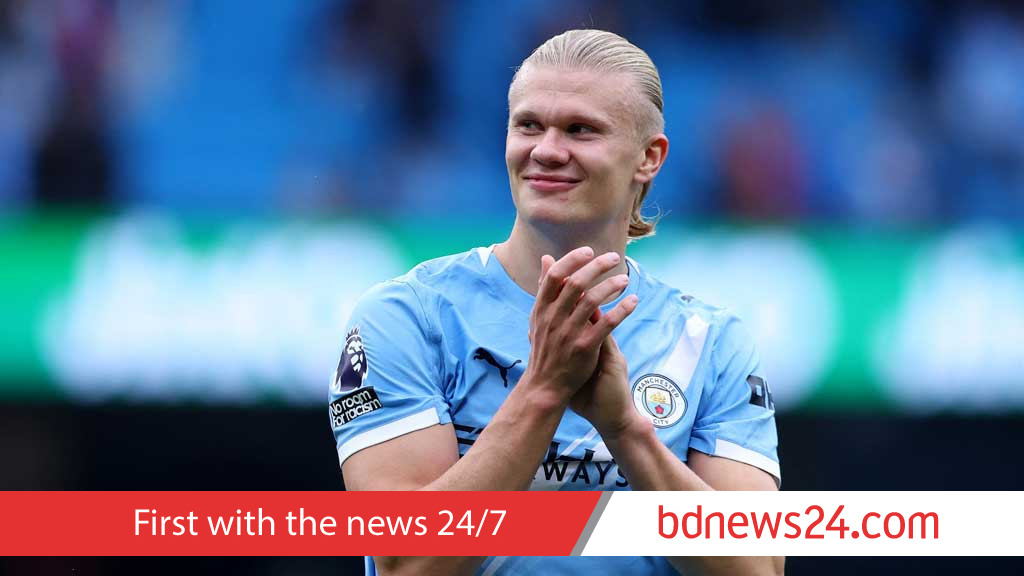 Haaland's goal numbers are 'insane', says Man City coach Guardiola