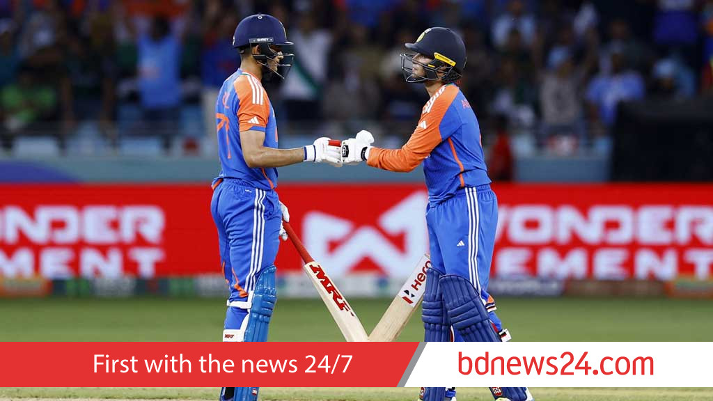 Abhishek and Gill's opening stand helps India to six-wicket win over Pakistan