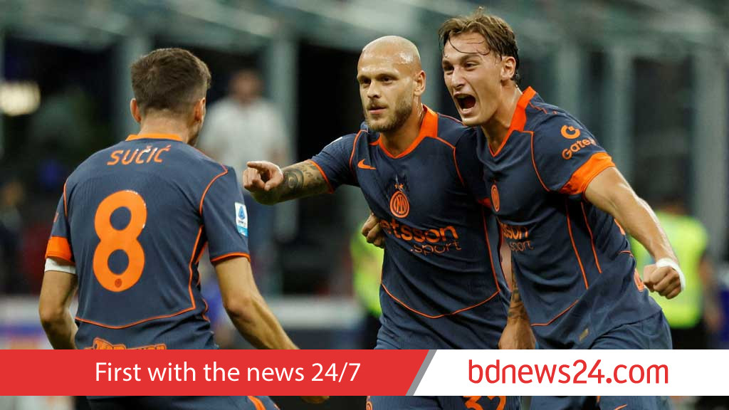 Inter get back on track with 2-1 win over Sassuolo