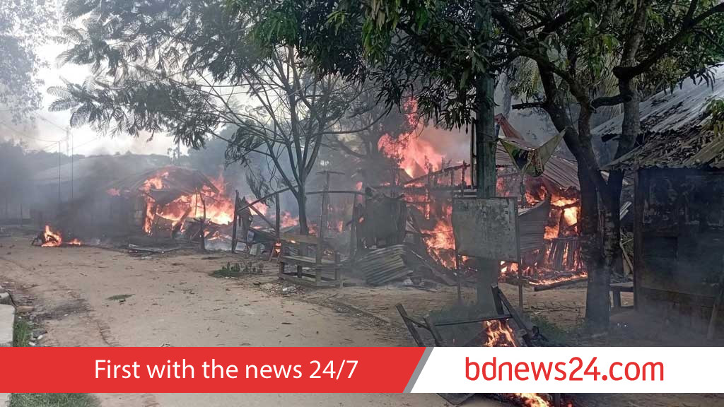 Protesters, security forces clash in Guimara, market up in flames amid Section 144