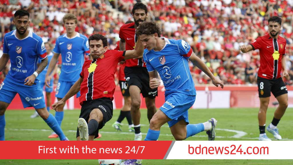Mallorca hold 10-man Atletico to 1-1 draw