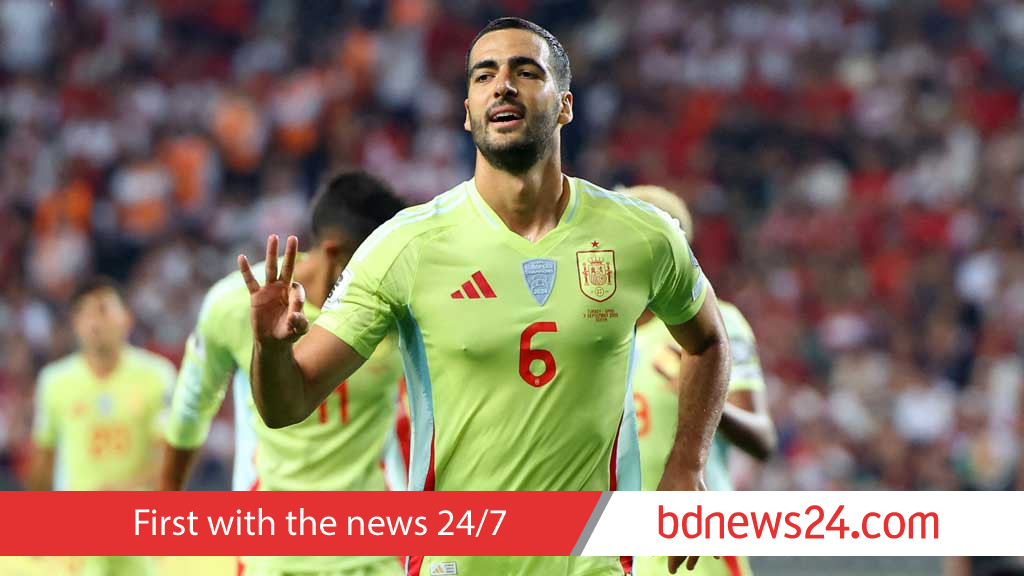Ruthless Spain dismantle Turkey as Merino hat-trick seals 6-0 win