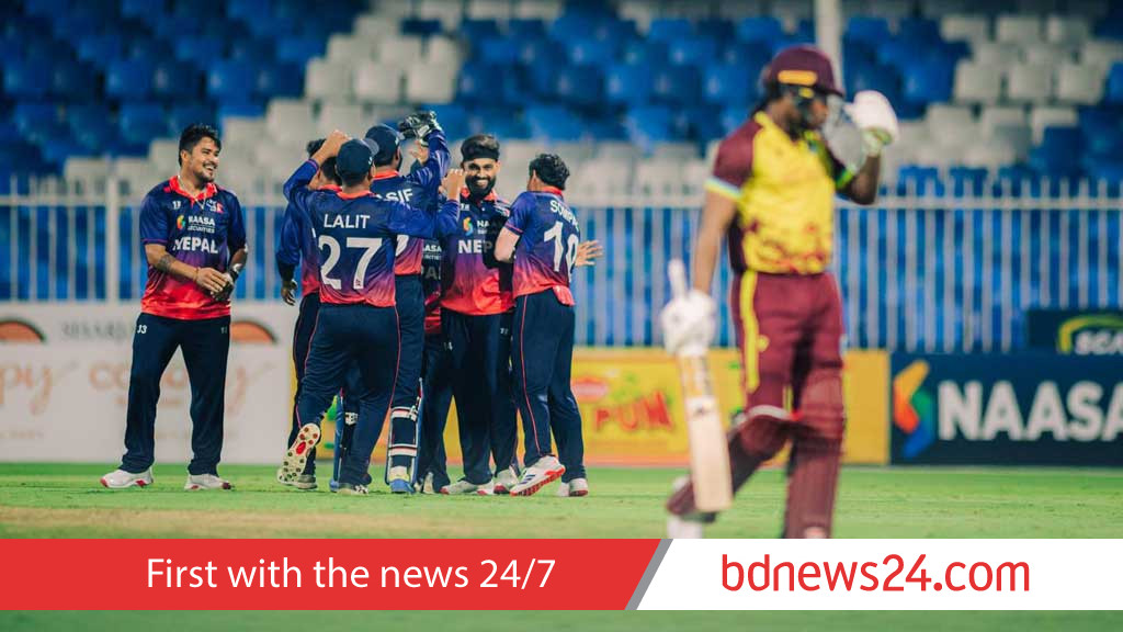 Nepal outclass West Indies to seal historic series win