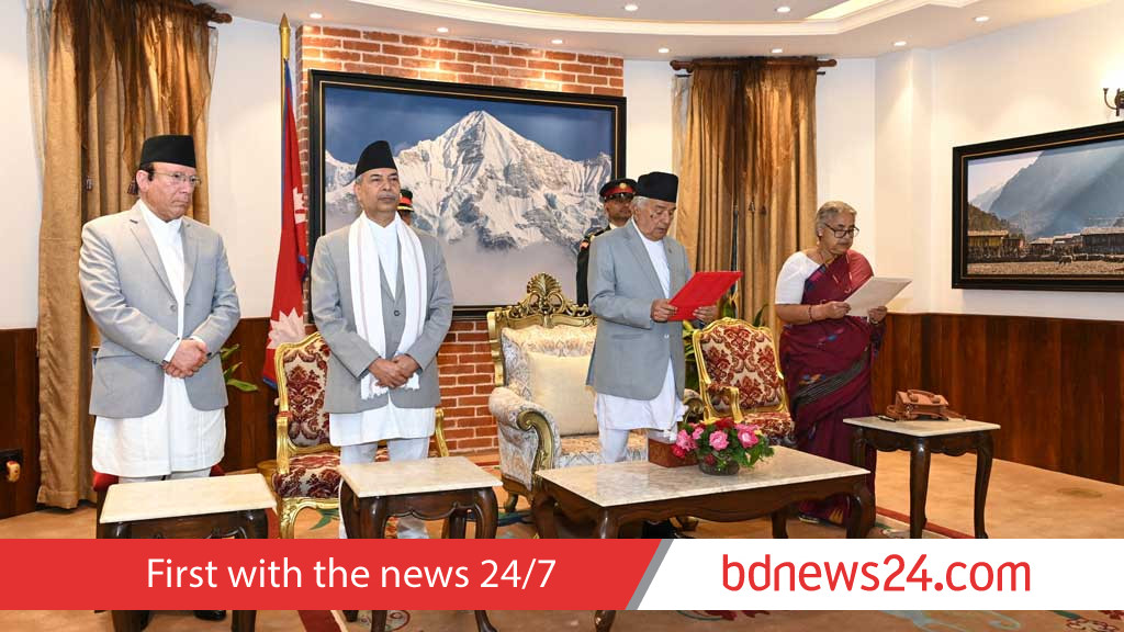 Nepal sets March elections after naming interim prime minister