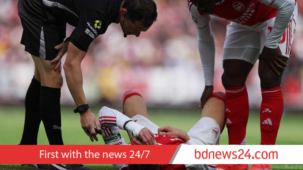 Arteta expects Odegaard to be fit for Newcastle trip