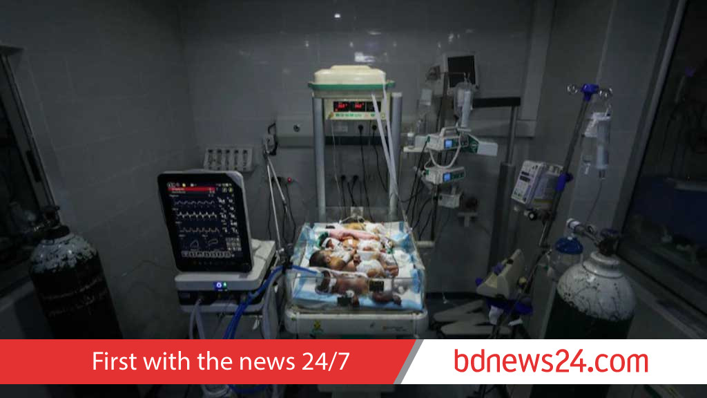 Babies in Gaza City incubators at risk as Israeli assault intensifies, UNICEF says